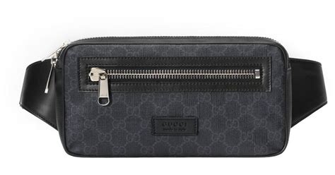 marsupio di mano gucci negro|Marsupio GG in tessuto GG Supreme nero .